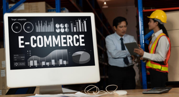 Demonstração do e-commerce para a indústria